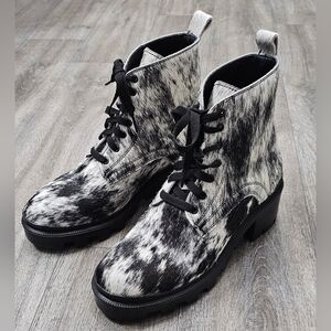 Agave Sky Cami Combat Boot-Size 9